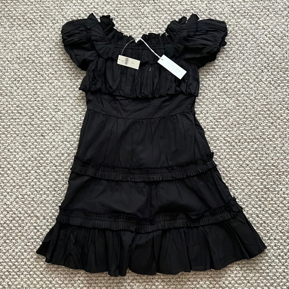 Anthropologie Love the Label Black Dress